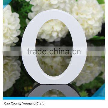 White Wooden Letters Bridal Wedding Birthday Home Wood Letter Names Decoration photo-2