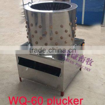 WQ-60 poultry plucker machine for chicken feather removal machine