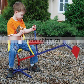 Kids Ducational Toy Simple Sand Digger Beach Toy Playing Sand Mini Manual Excavator photo-2
