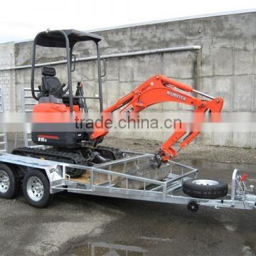 2000kgs mini excavator trailer