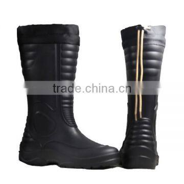 Men's Waterproof Purple Knee EVA Rain Boots photo-2