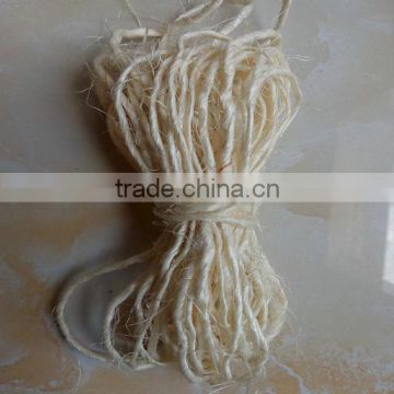 550m/kg bleached sisal yarn/sisal twine to use packaging