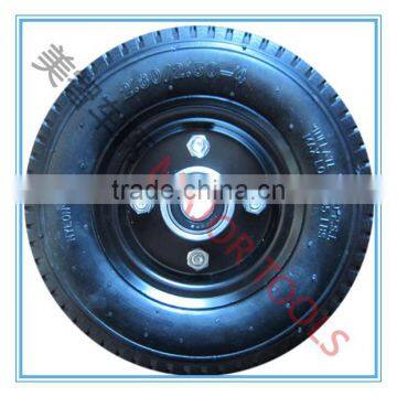 2.50-4 Pneumatic Rubber Wheel With 4 Hole Steel Rim photo-2