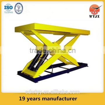 Hydraulic scissor lift platform