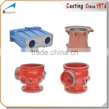 OEM Best Price Industry Casting Parts/High Quality Cross-over Bend Anodizing Casting Part/Magnetic Valve Steel Casting Part photo-2