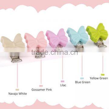 Kean Factory Wholesale Innovation Design New Born Baby Teething Pacifier Clips photo-2