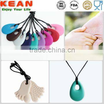 Silicone Chewable Rubber Pendants photo-6