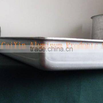 OEM ODM Factory Supply Top Quality Custom Sheet Aluminum Metal Tray for Seafood Fast Frozen Processing photo-2