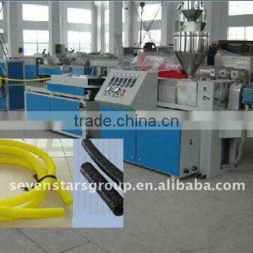 PVC Corrugate pipe making line