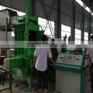 sawdust wood shavings press baler machine,12 month warranty