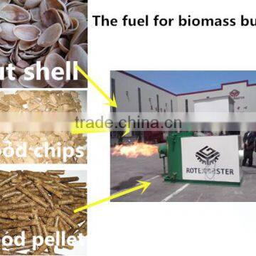 Biomass Wood Pellet Burner Provide Heating for Boilers