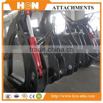 BM06 Series Hydraulic Log Grapple Attachment For Loader