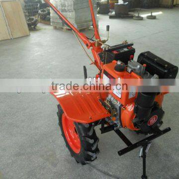 MeiQi 9hp 186F Diesel Engine Cultivator Tiller With Electric Start