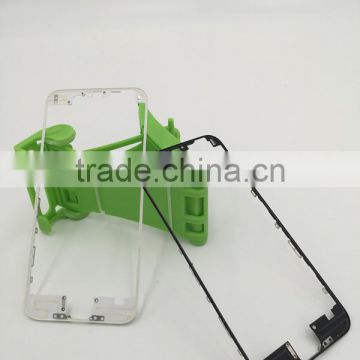 Cold Glue Middle Frame for iPhone 6 4.7inch Black white Mid Frame Chassis Bezel Touch Screen LCD