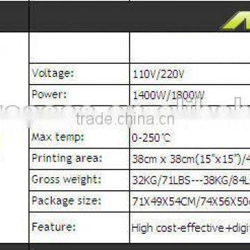 Auplex 38*38CM Mug Heat Press ce Certification photo-5