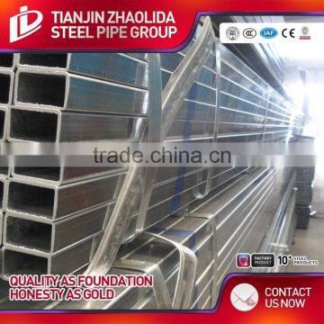 Zinc Coated 200 g - 500 g bs 1387 Galvanized Square Pipes for Construction Use photo-5