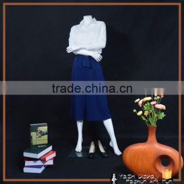 Body Mannequin Type and Fiberglass Material Realistic headless female mannequin