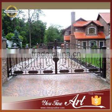 Modern Garden Iron Gate Door For Sale