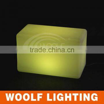 High Quality Illuminated Color Changing LED Bar Cube Chair Cube Seat photo-3