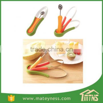 3-IN-1 Scoop Troop Fruit Scoop And Melon Baller