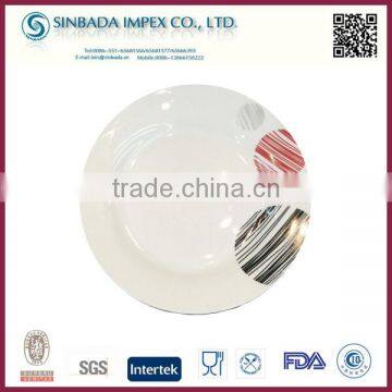 New Wholesale Ceramic 7 Inch Porcelain Plates Dishes