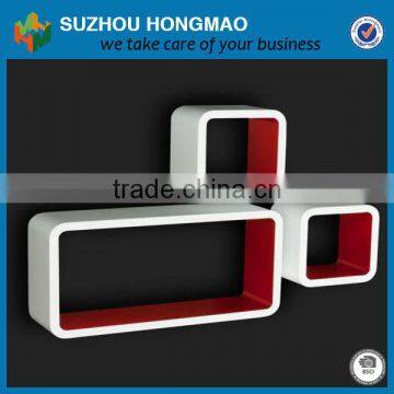 MDF Floating Wall Cube Shelf photo-3