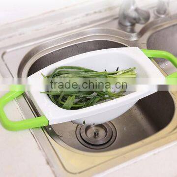 Wholesale Stock Kitchen Vegetable&Fruit Plastic Drain Basket Draining Rack photo-2