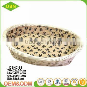 Wholesale Handmade Rattan Cat Basket Natural Wicker Dog Basket photo-6