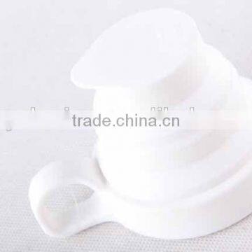 Single Handle Silicone Folding Cup With Plastic Cup photo-5