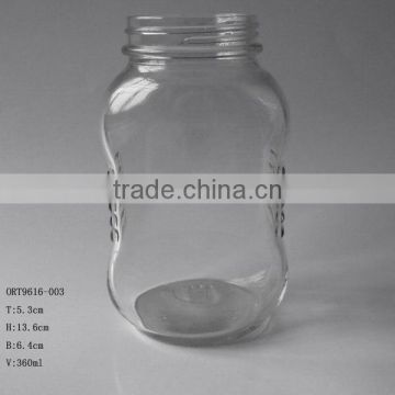 360ml glass honey jar