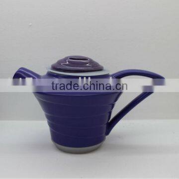 New design customized ceramic teapots wholesale