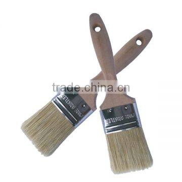 Hot Sale Stainless Steel Bristle Mixed Wooden Handle Paint Brush photo-4