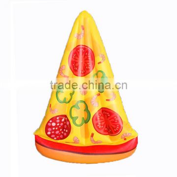 2017 hot selling leasure giant inflatable new pizza pool float outdoor swim raft water party lounge and toys for kids and adults