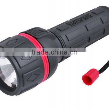 abs outdoor flashlight torches with key chain