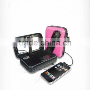 Mini and fashion Protable mobile phone/MP3 speaker bag