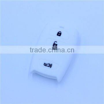 Fob Silicone Car Key Cover, Key Shell Case for Hyundai 3 Buttons photo-4