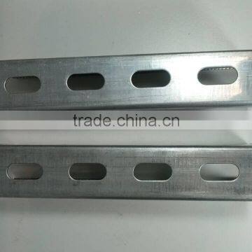 Galvanized Steel Slotted of Unistrut Electrical c Channels photo-2