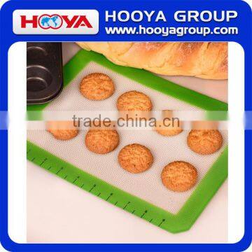 Non Stick Silicone Baking Mat With Glass Fibre Silicone Liner for Bake Pans & Rolling - Macaron Pastry Cookie Bun Bread Making photo-3