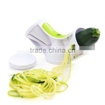 Tri-Blade Spiral Slicer - Spiralizer Cutter Veggie Pasta Maker Cuts Zucchini & Other Vegetables photo-2