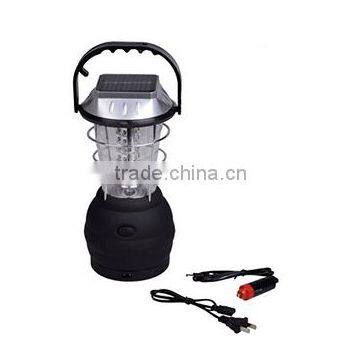 3 Mode 36 LED Hand Crank Solar Lantern Bright Rechargeable Outdoor Camping Light photo-2