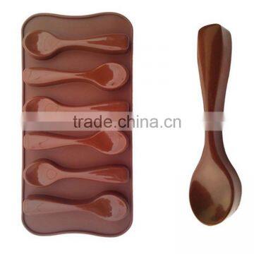 Spoon Shape Silicone Chocolate Cake Topper Candy Baking Muffin Dessert Mould