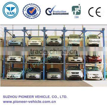 3 Level mobile Car Sliding Parking device, auto Lift system