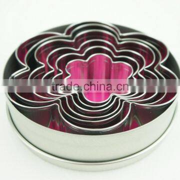 47095 6pcs Flowers Stainless Steel Cookie Cutter Set photo-6