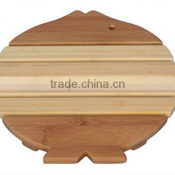 20*20cm Cost plus bamboo hot pad for kitchen