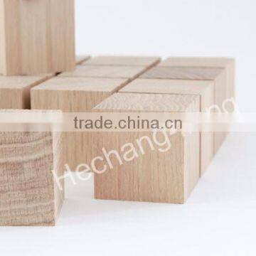 Wooden Cubes DIY - Crafts Natural Material - Raw Blocks in Beech Wood photo-2