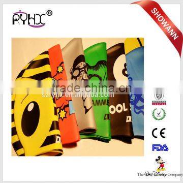 High Quality Custom Soft Silicone Swimming Cap Swimming Pool Hat Wholesale photo-6