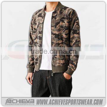 2017 spring OEM Custom Mens baseball jacket