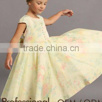 latest cotton puffy sun dress manufacture