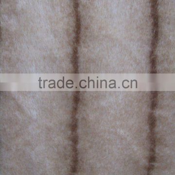 Wolf skin imitation fake fur fabric