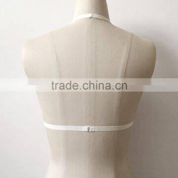 Wholesale Front Open Lingerie Black Ladies Sexy Crop Top Embroidery Bra